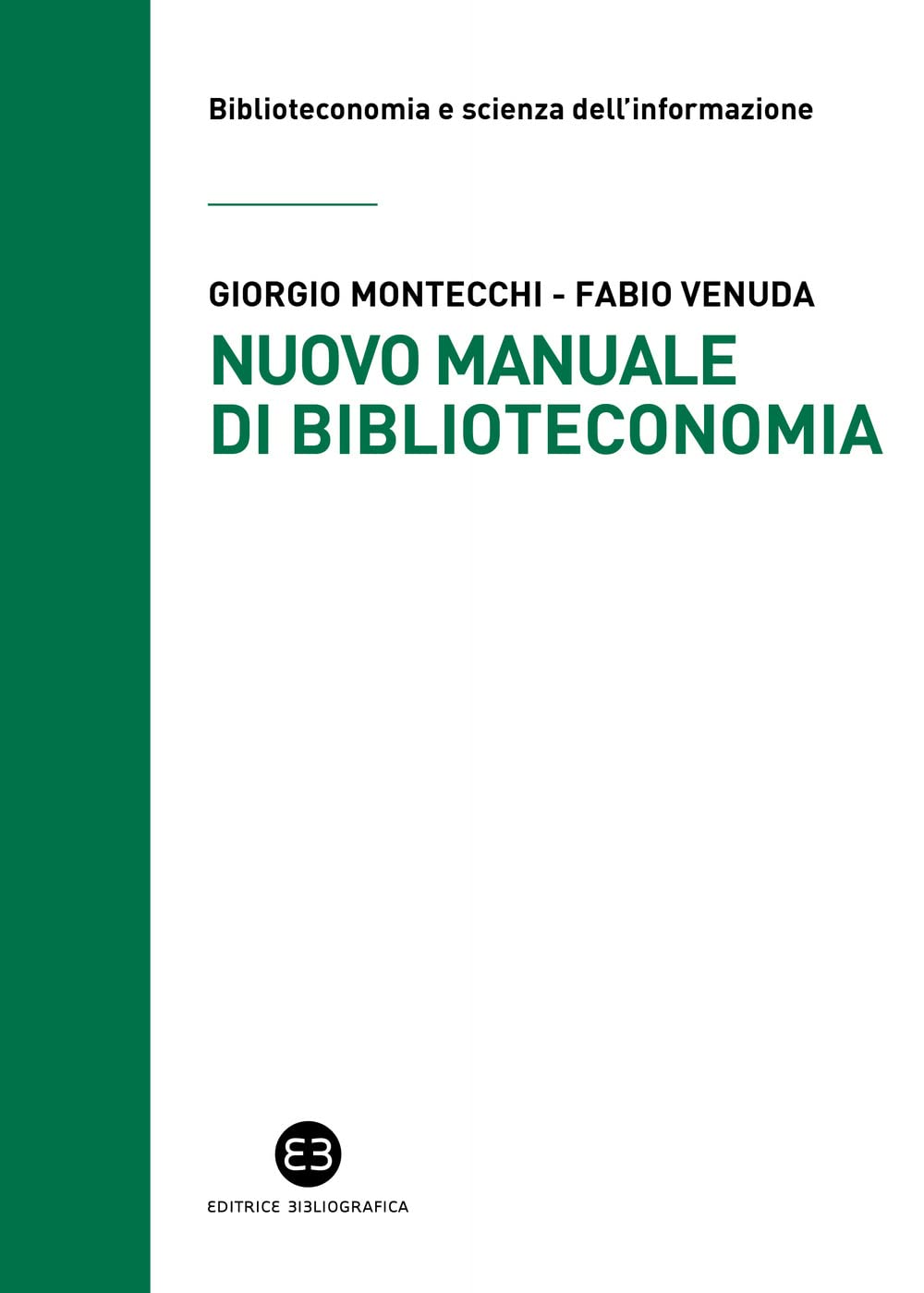 nuovo manuale biblioteconomia